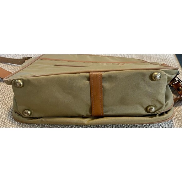 Vintage Hartmann Luggage Ballistic & Leather Travel Shoulder Messenger Bag - Picture 11 of 16